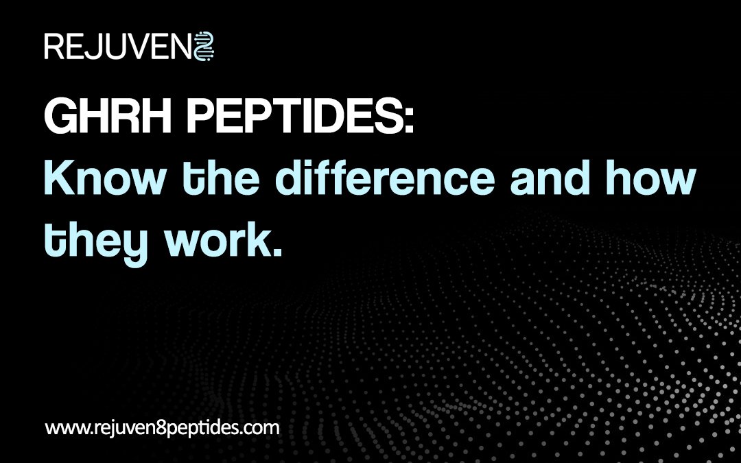 growth hormone peptides article thumbnail, describing the key differences between ipamorelin, tesamorelin, and sermorelin.
