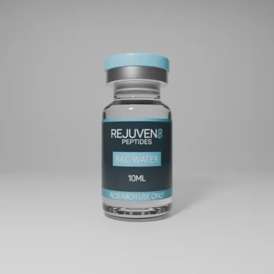 Rejuven8 Peptides Bacteriostatic Water 10mL sterile vial