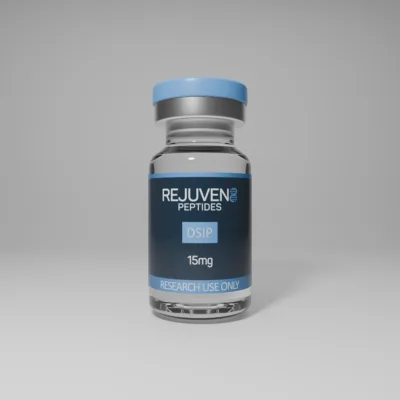 DSIP (Delta Sleep-Inducing Peptide) single vial 3D render
