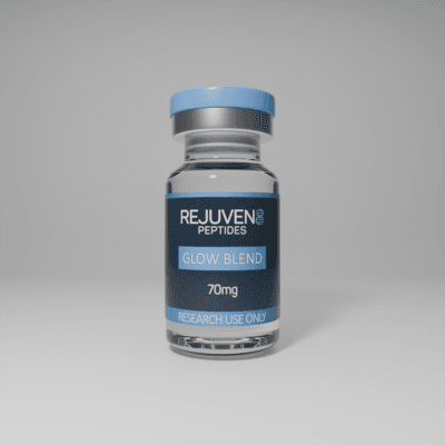 Rejuven8 Peptides GLOW Blend 70mg regenerative peptide research vial