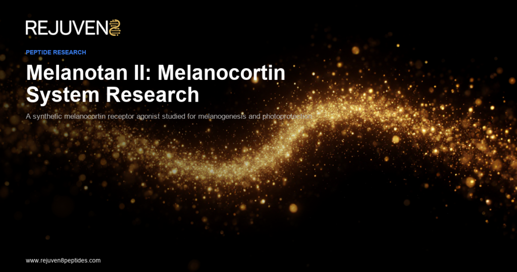 Melanotan 2 Research by Rejuven8 Peptides - Melanocortin System and Photoprotection Research