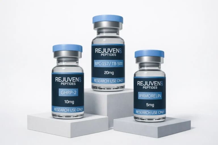 Peptide Research & Studies 5 Peptides FAQ newsletter image for Rejuven8 Peptides