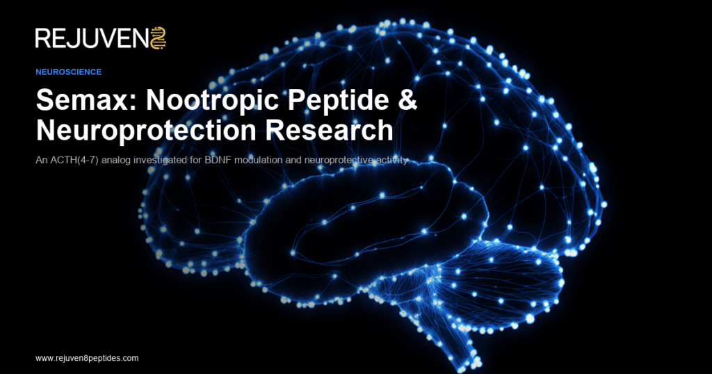 Semax - Nootropic Neuroprotection Research Article Thumbnail by Rejuvenu8 Peptides