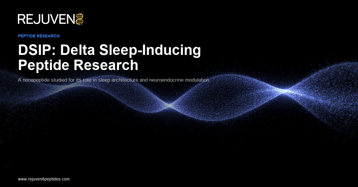 DSIP - Delta Sleep Inducing Peptide Research Article (Rejuven8 Peptides Thumbnail)