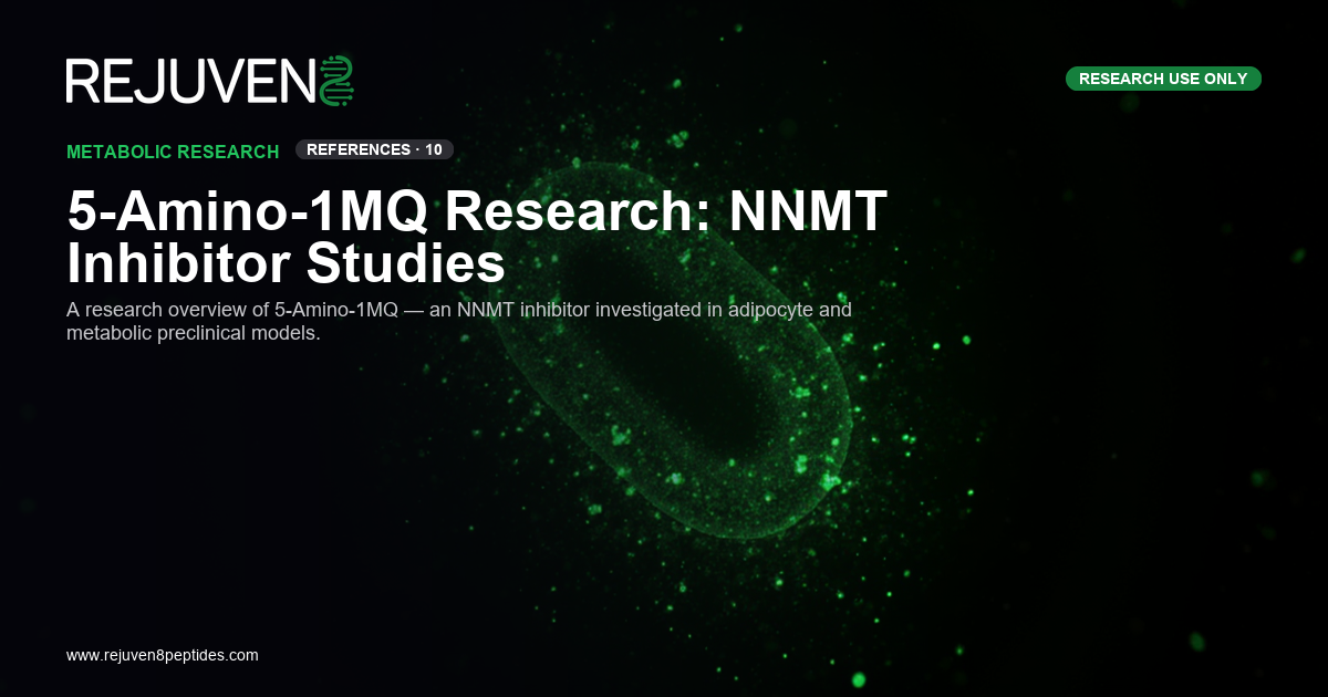 5-Amino-1MQ NNMT inhibitor research compound molecular structure