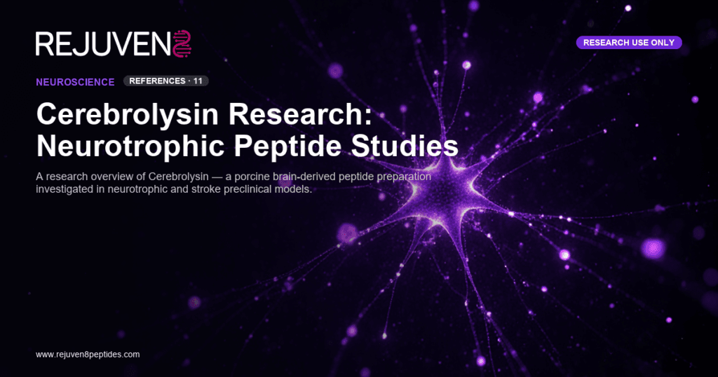 Cerebrolysin Research: A Neurotrophic Peptide Preparation 1 Cerebrolysin peptide preparation neurotrophic research