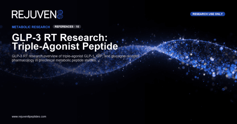 Peptide Research & Studies 4 GLP-3 RT Research Thumbnail by Rejuven8 Peptides