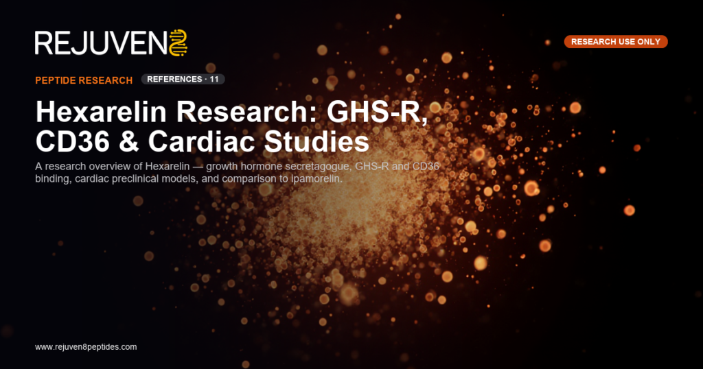 Hexarelin growth hormone releasing peptide research molecular structure