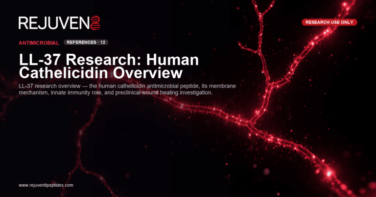 Peptide Research & Studies 10 LL-37 human cathelicidin antimicrobial peptide helical structure