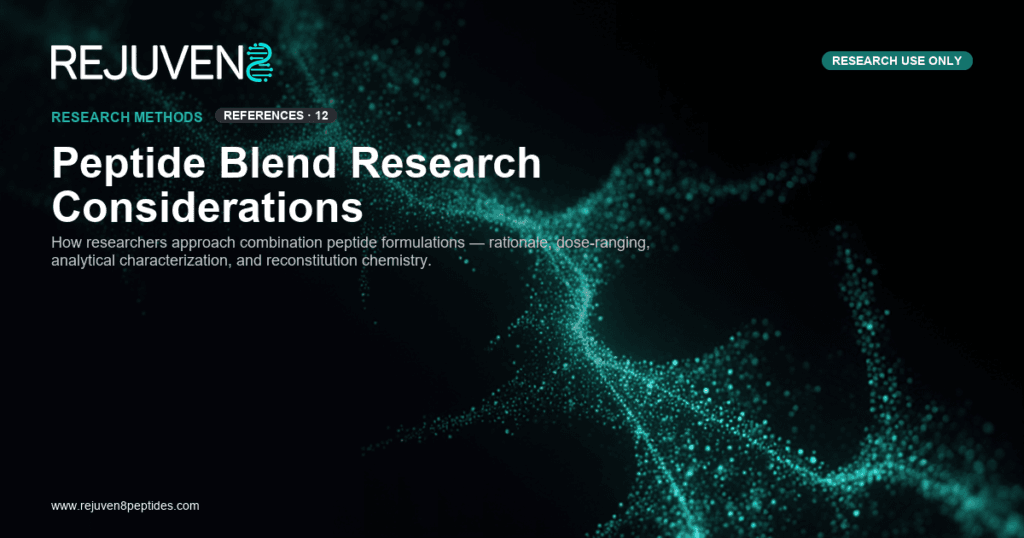 Laboratory analysis of multi-component peptide blend formulation
