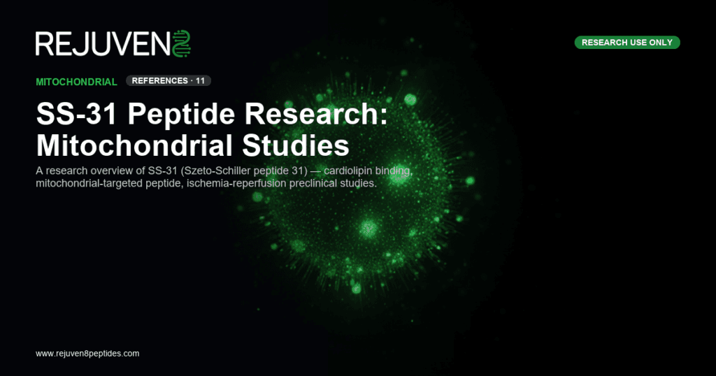 SS-31 Szeto-Schiller mitochondrial targeted peptide cardiolipin research