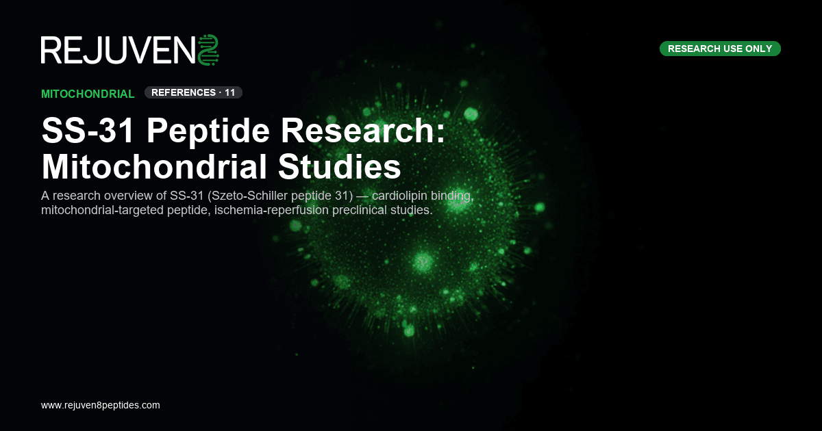 SS-31 Szeto-Schiller mitochondrial targeted peptide cardiolipin research