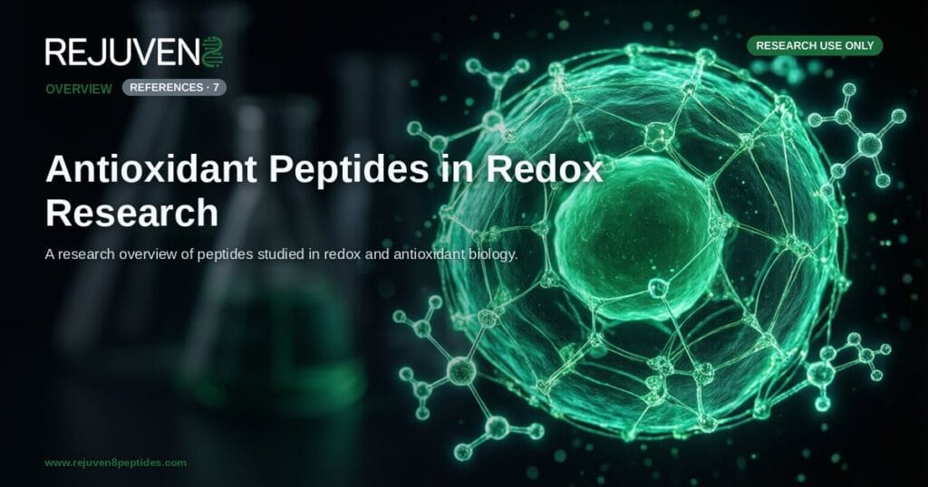 Antioxidant and Redox Peptides in Research: Glutathione and Beyond