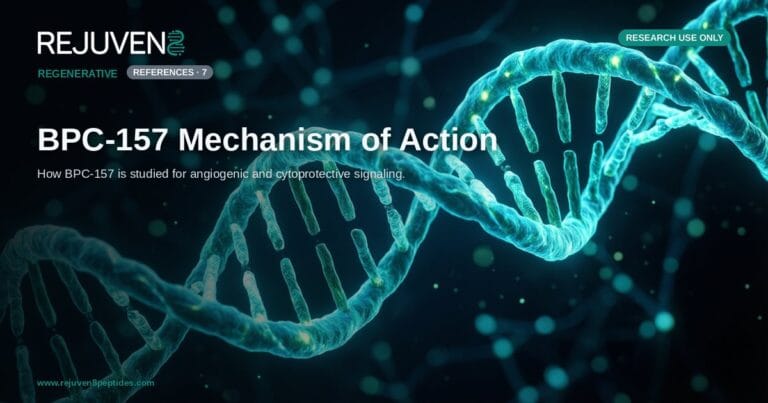 Peptide Research & Studies 8 BPC-157 Mechanism of Action: VEGFR2, Nitric Oxide, and Cytoprotection Research
