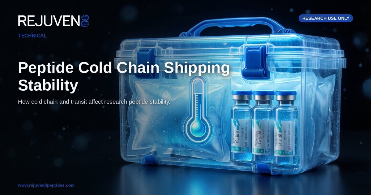Cold Chain and Shipping Stability for Research Peptides
