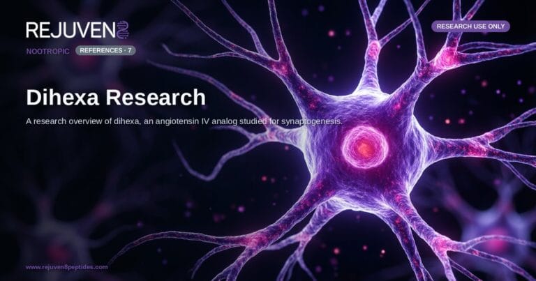 Peptide Research & Studies 15 Dihexa Research: Angiotensin IV Analog and Synaptogenesis
