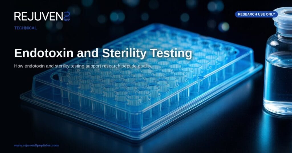 Endotoxin and Sterility Testing for Research Peptides
