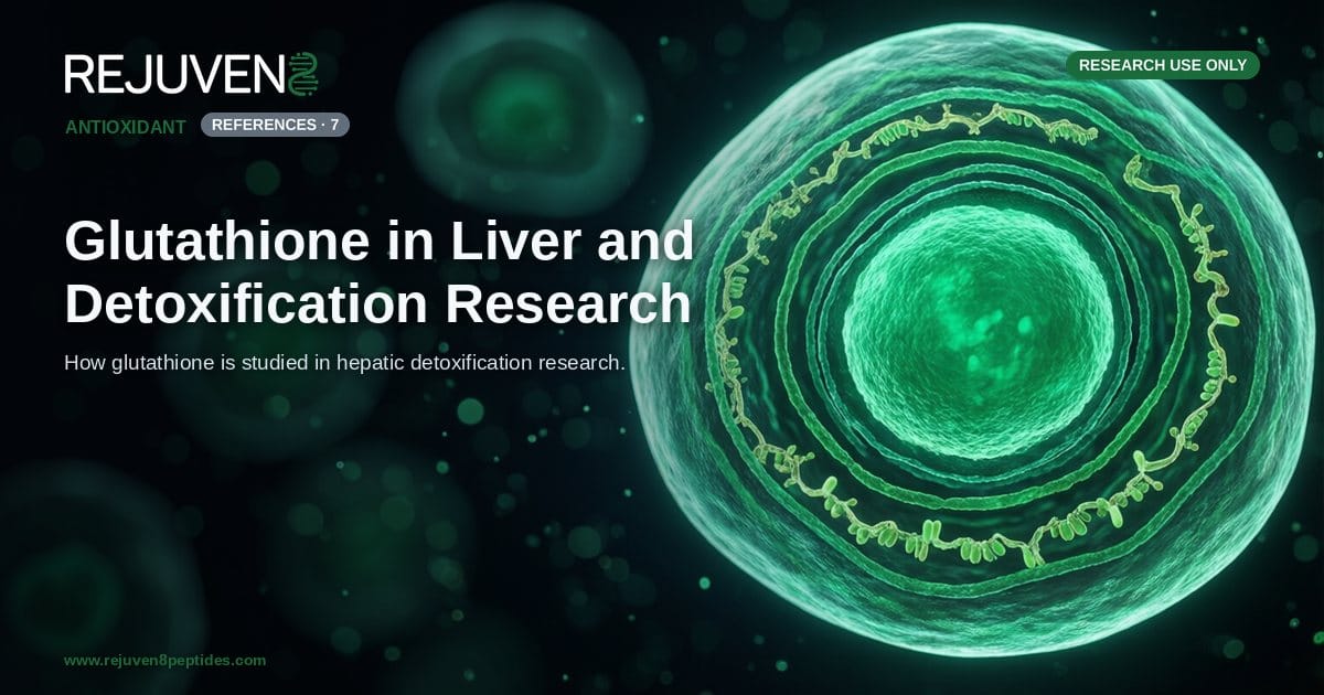 Glutathione in Liver and Detoxification Research Models