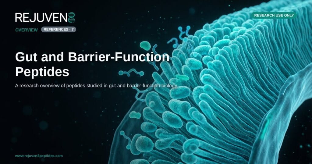 Gut and Barrier-Function Peptides: A Research Overview