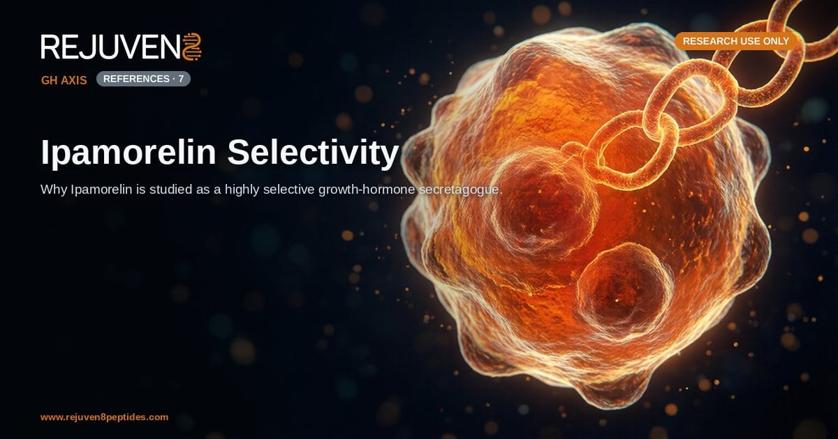 Ipamorelin Selectivity: Sparing Cortisol and Prolactin in Research