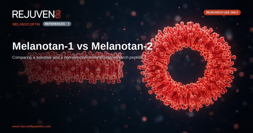 Melanotan-1 vs Melanotan-2: A Melanocortin Research Comparison
