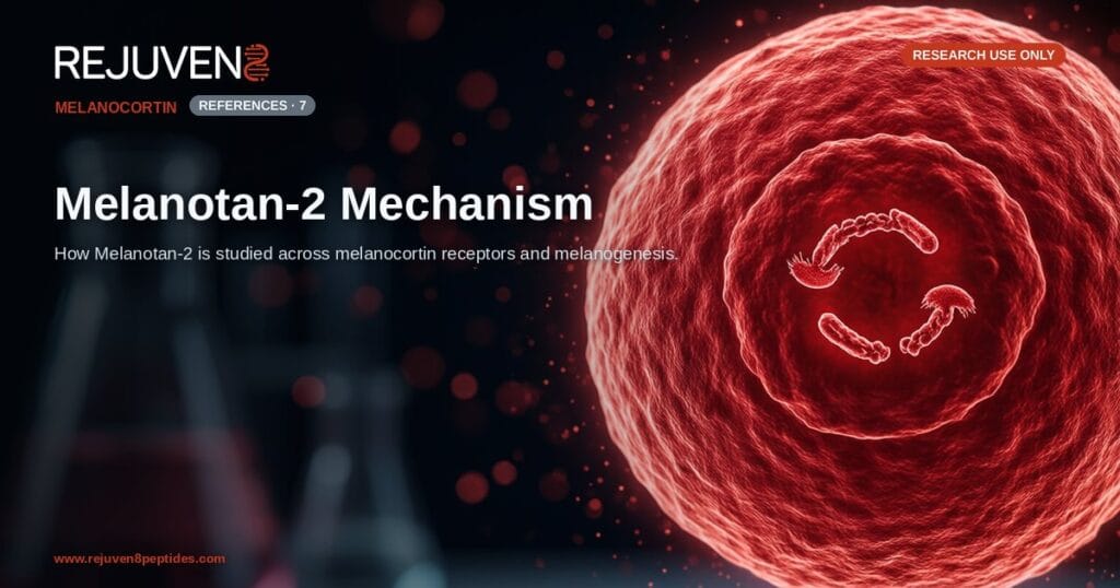 Melanotan-2 Mechanism: Melanocortin Receptors and Melanogenesis Research 1 Melanotan-2 Mechanism: Melanocortin Receptors and Melanogenesis Research