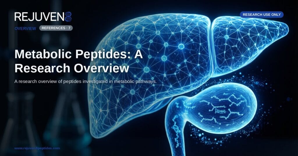 Research Peptides Studied in Metabolic Pathways: An Overview