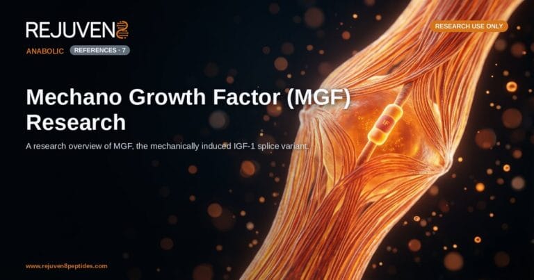 Peptide Research & Studies 5 Mechano Growth Factor (MGF) Research: The IGF-1 Splice Variant