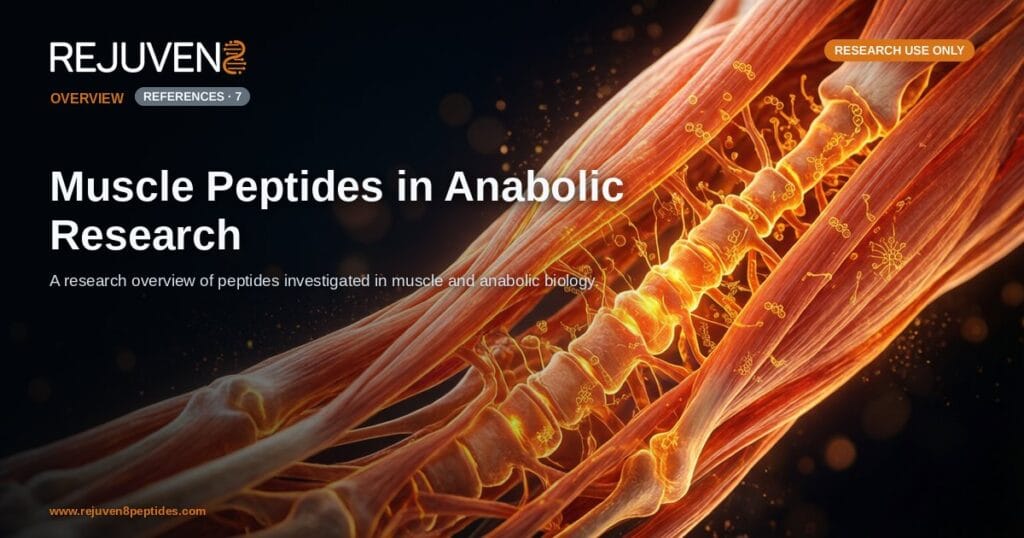 Peptides Studied in Muscle and Anabolic Research: An Overview