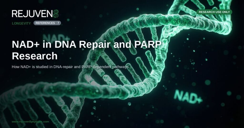 NAD+ in DNA Repair and PARP Research