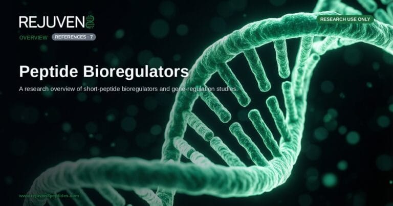 Peptide Research & Studies 17 Peptide Bioregulators: An Overview of Khavinson Short Peptides in Research