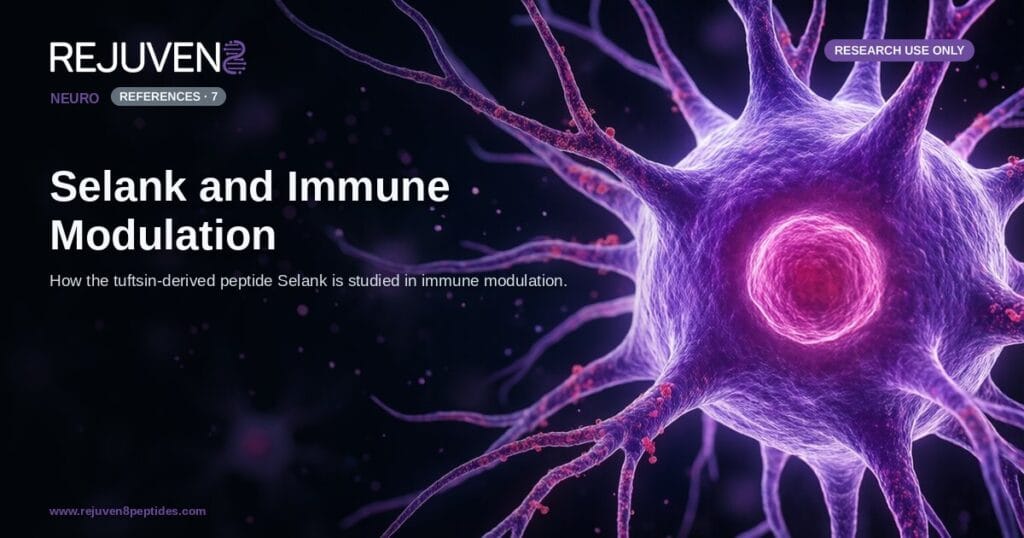 Selank and Immune Modulation: The Tuftsin Connection in Research
