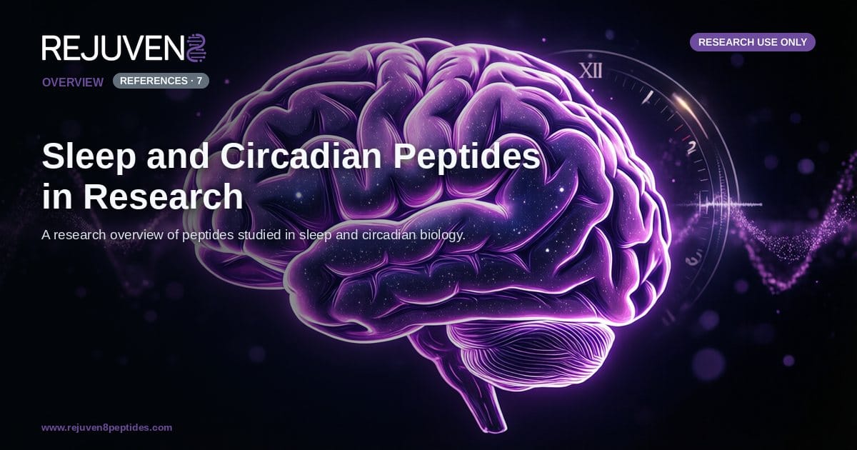 Sleep and Circadian Peptides in Research: DSIP and Related Compounds