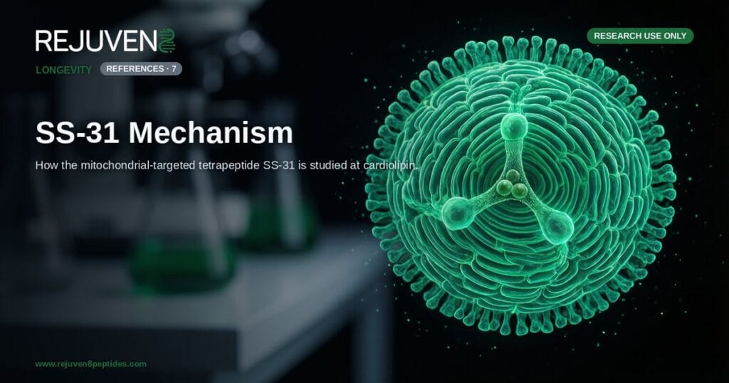 SS-31 Mechanism: Cardiolipin Binding and Mitochondrial Research