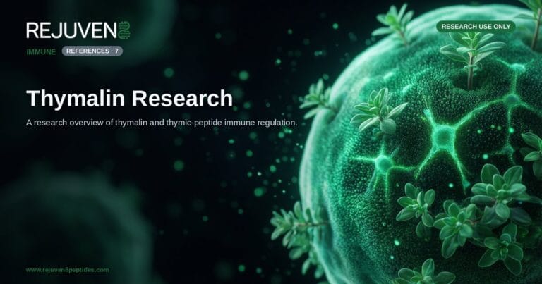 Peptide Research & Studies 19 Thymalin Research: Thymic Peptides and Immune Regulation