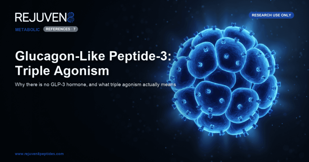 Glowing deep blue pancreatic islet cells with illuminated receptor sites on a near-black laboratory background